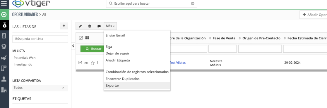 exportar oportunidad 1